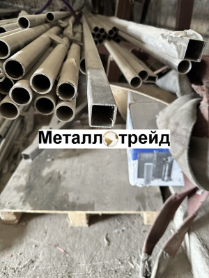 Труба нержавеющая TP 321 48,3х2 мм TP 321, EN 10217-7, W2Rb, TL, матовая