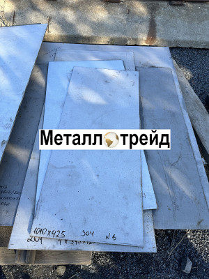 Лист нержавеющий AISI 430 0,8 мм 0,8 лист (AISI 430, 1250х2500 DECO 9)